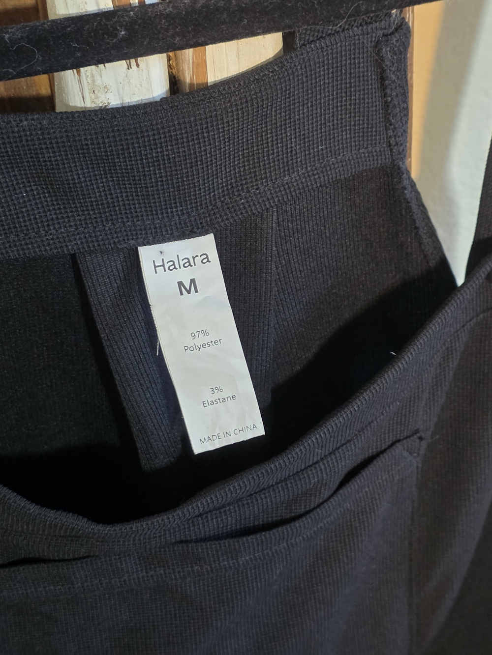 HALARA Black Romper Overalls | Pockets | Size M | Like New - Picture 3 of 4